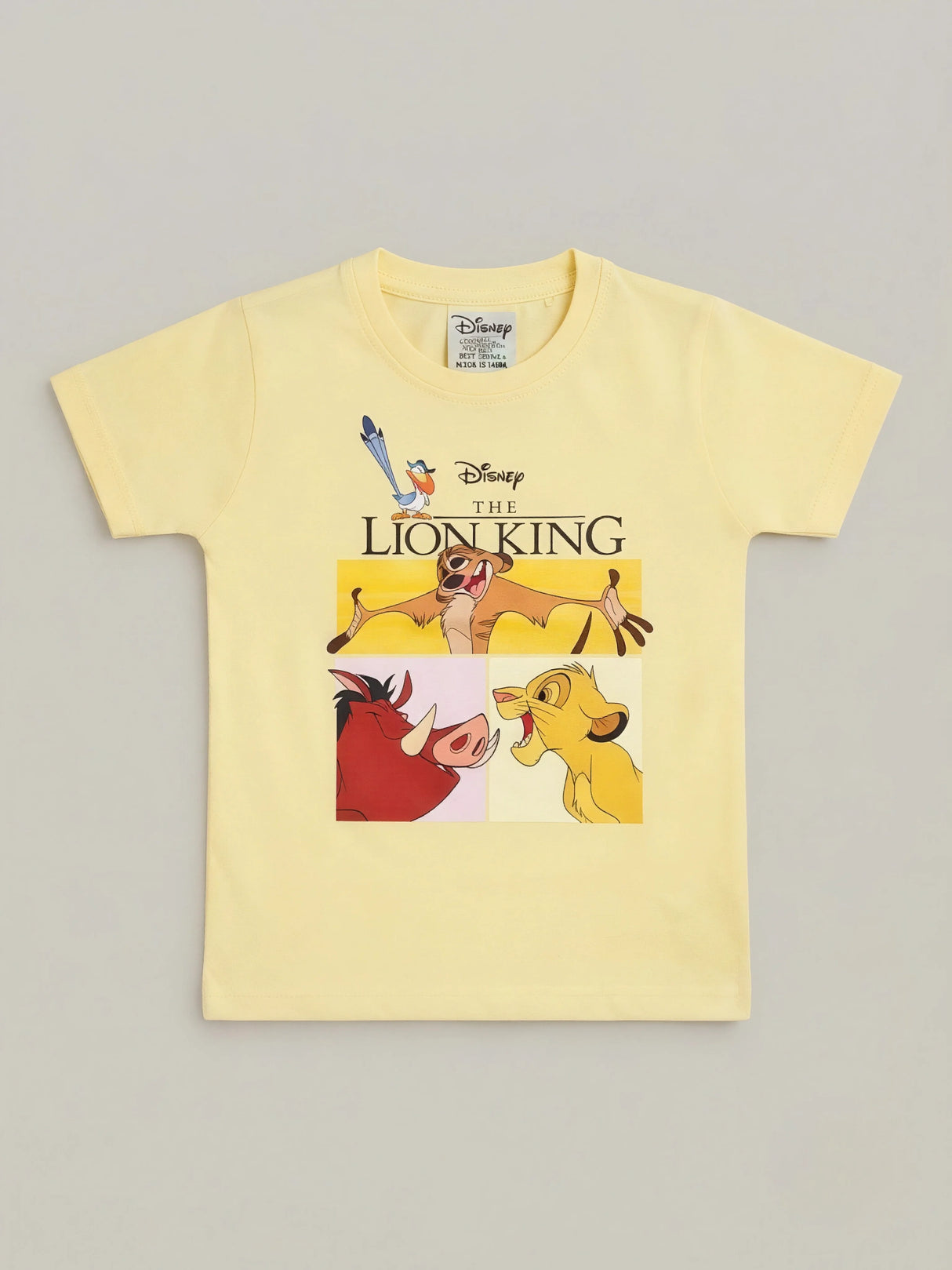Boys Yellow Lion King Graphic T-Shirt