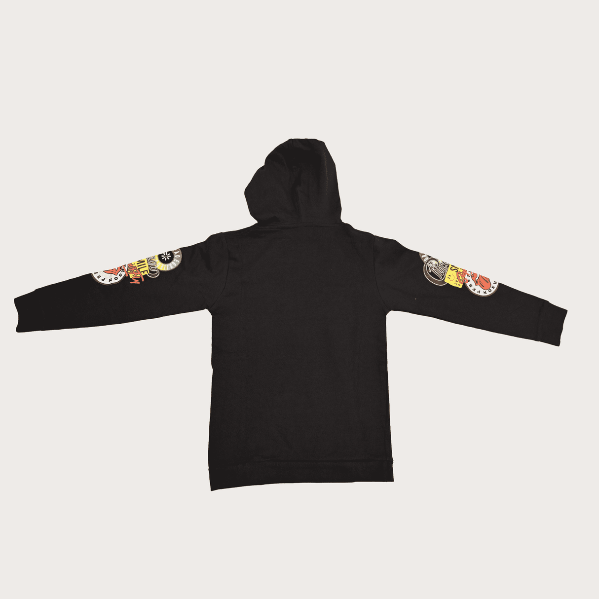 Boys Casual Coordinate Sets Printed Full Sleeves Track Pant Set - Navy Blue