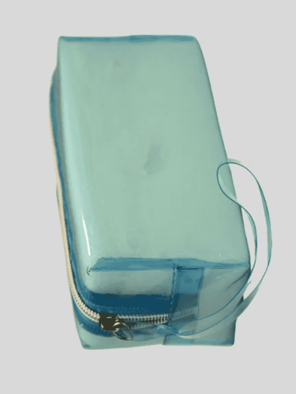 RS Pouch SINGLE ZIP Free Size - Blue.