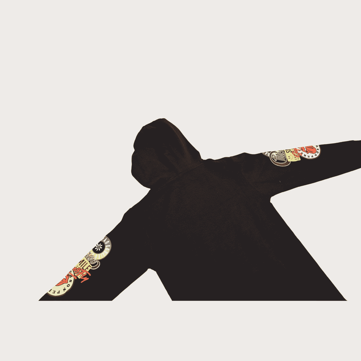 Boys Casual Coordinate Sets Printed Full Sleeves Track Pant Set - Navy Blue