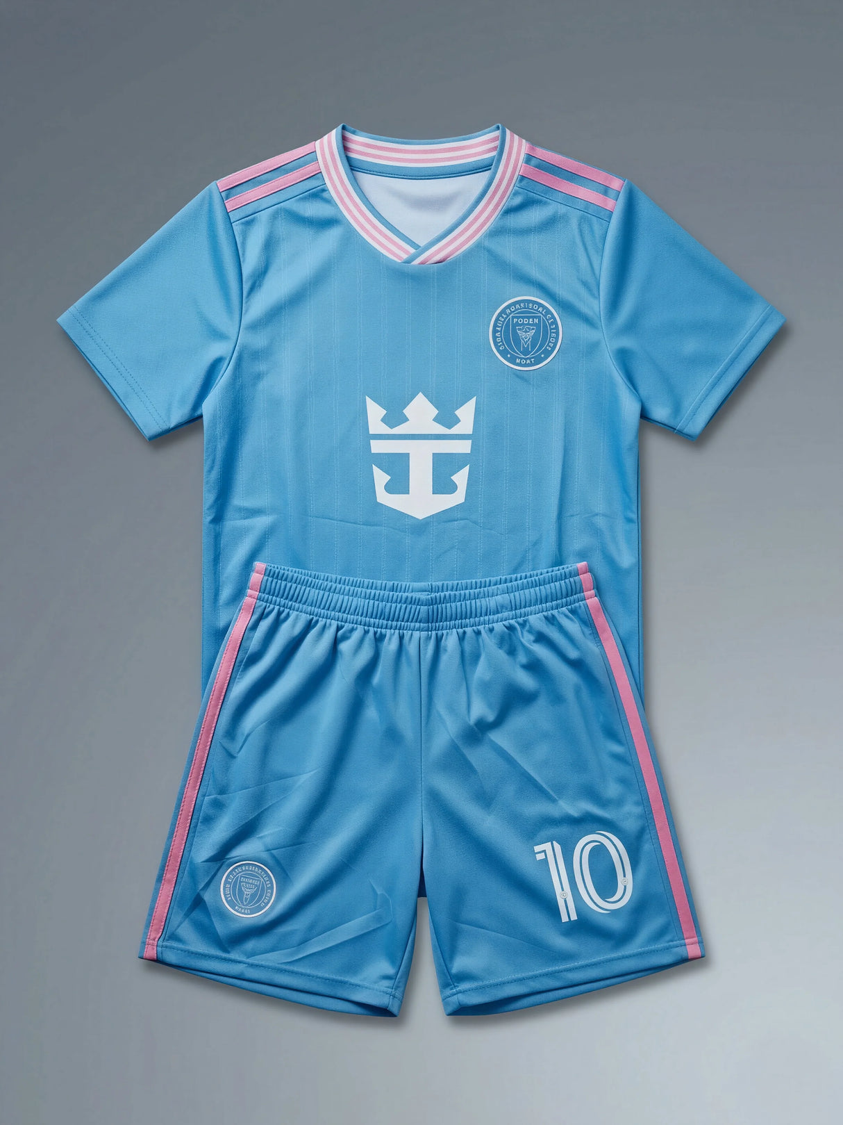 Boys Blue Sports Coordinate Set - Athletic Casual Wear