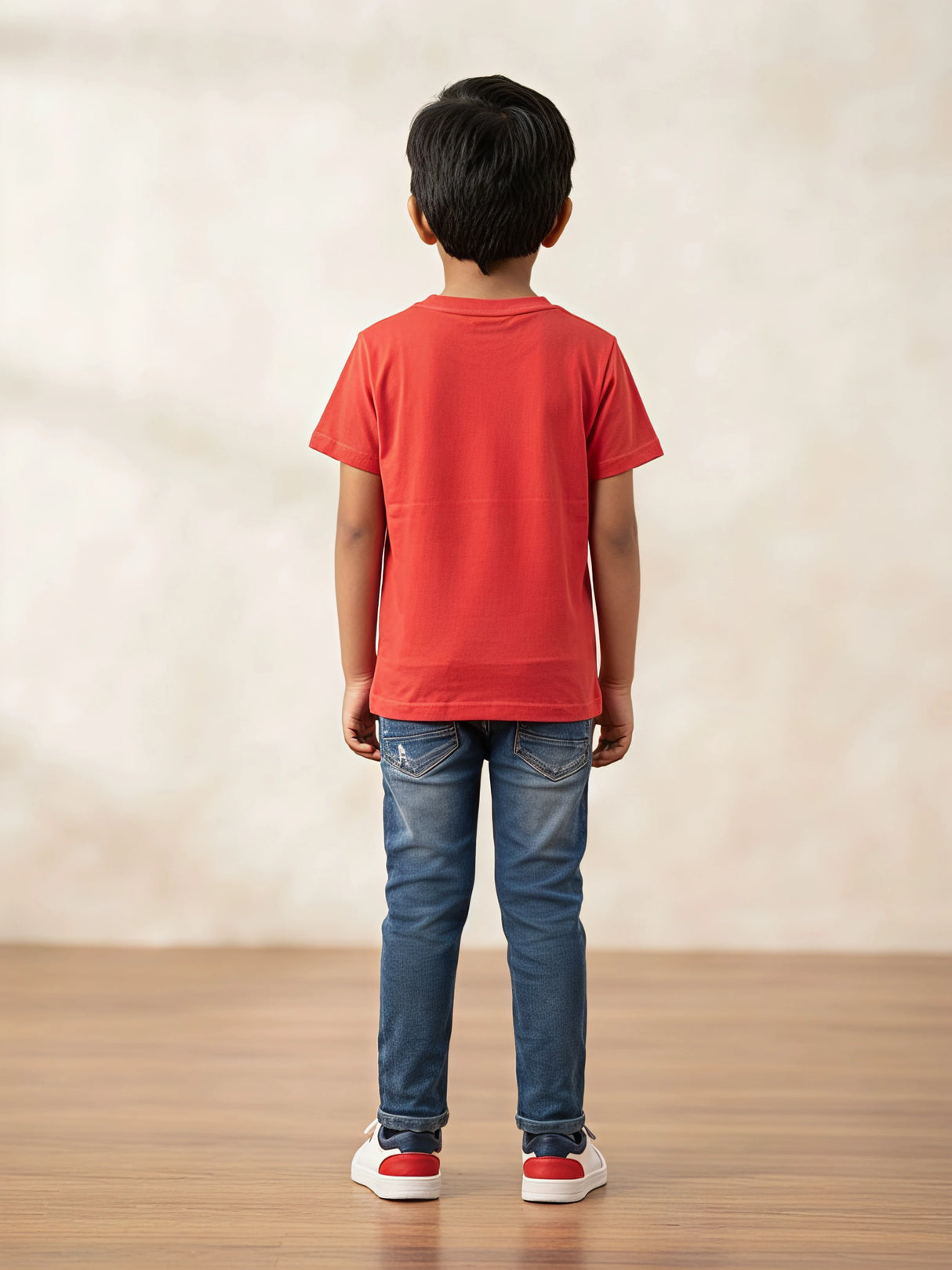 Boys Red Spider-Man Printed Graphic T-Shirt