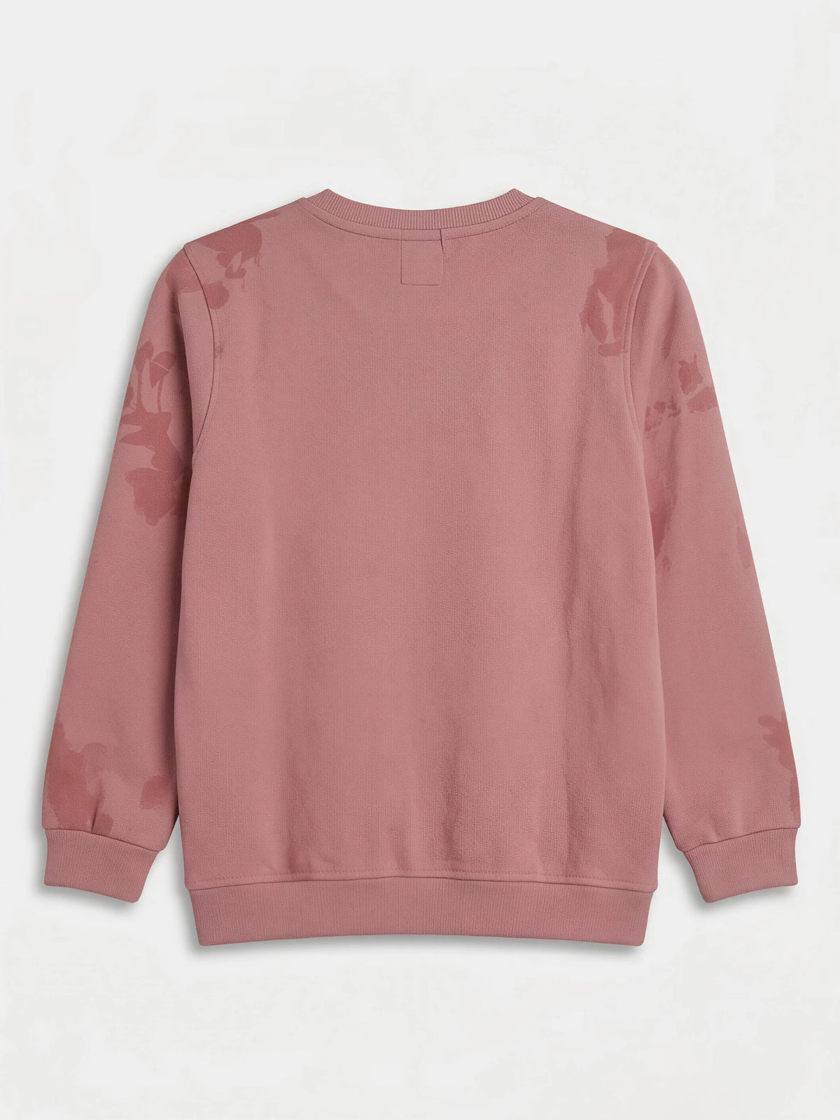 Peach Printed Tie Dye Long Sleeve T-Shirt Kids Casual Wear