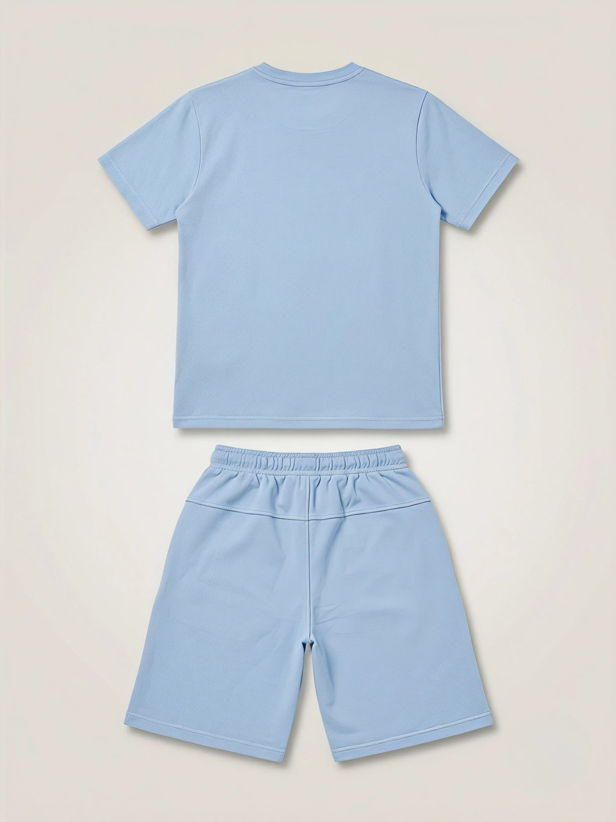 Boys Light Blue NASA Printed T-Shirt and Shorts Co-ord Set.