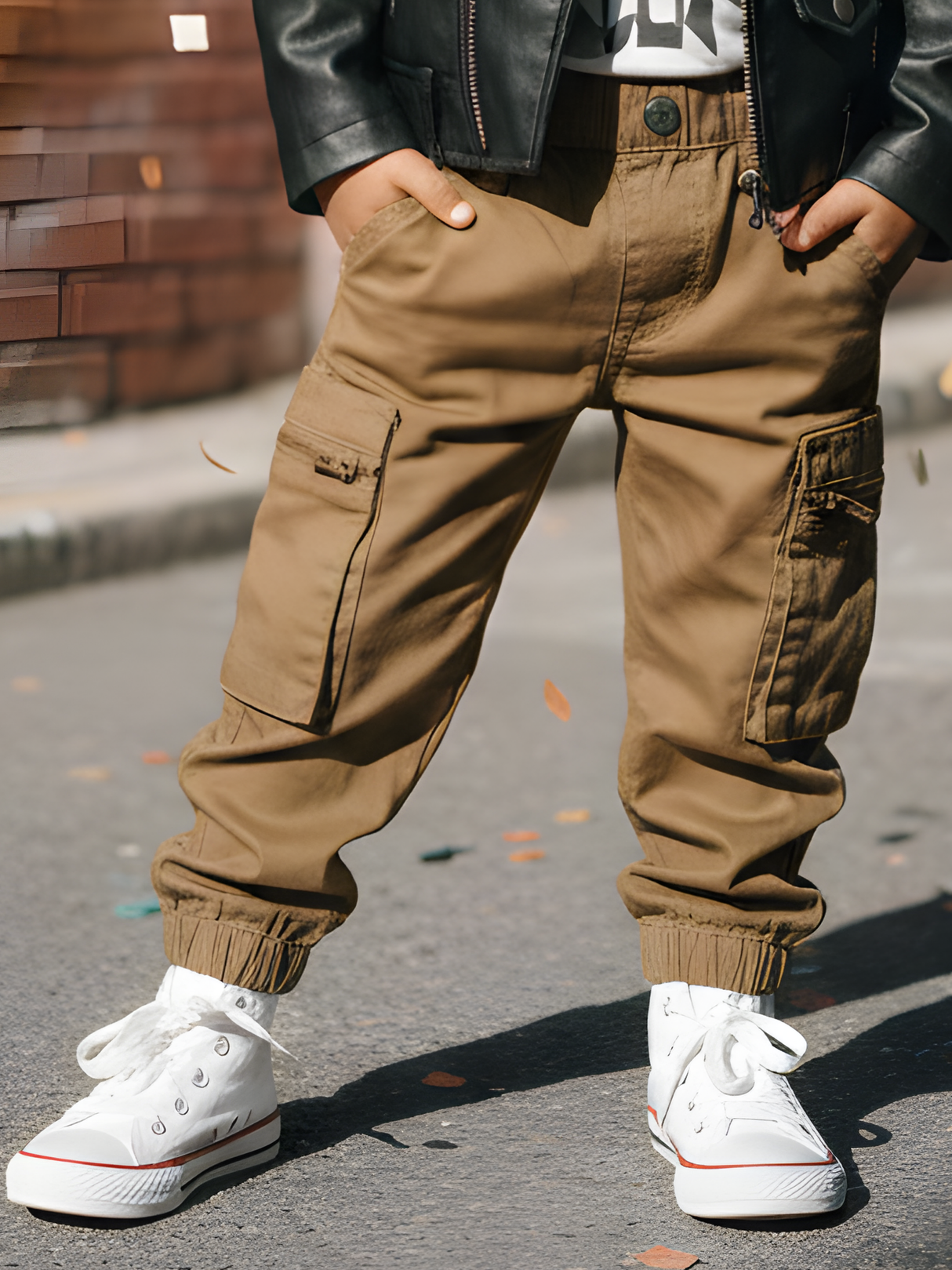 Boys' Expedition Utility Cargo Pants - Khaki