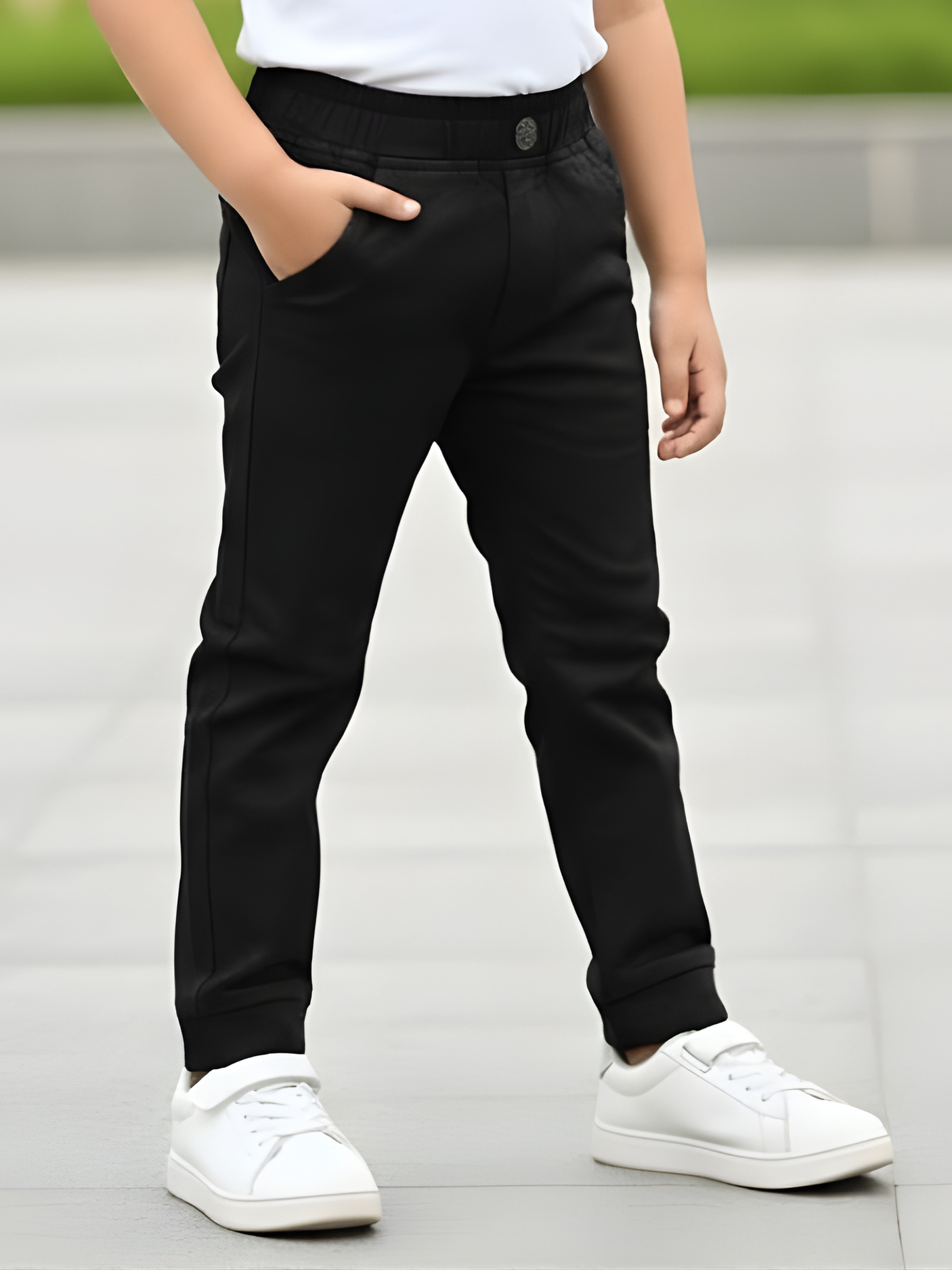 Premium Boys Black Slim Fit Comfort Jeans
