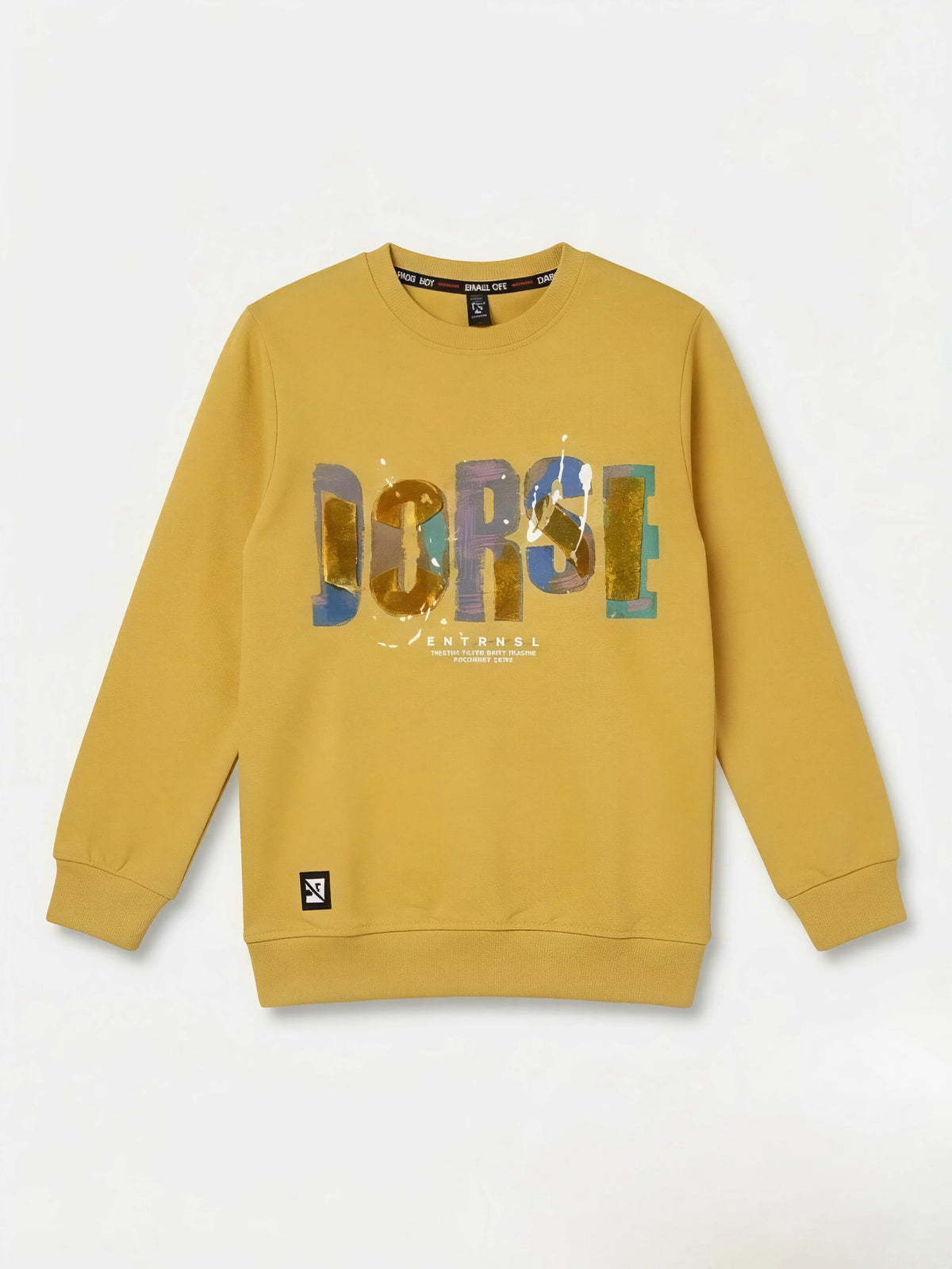 Yellow Graphic Print T-Shirt Wear