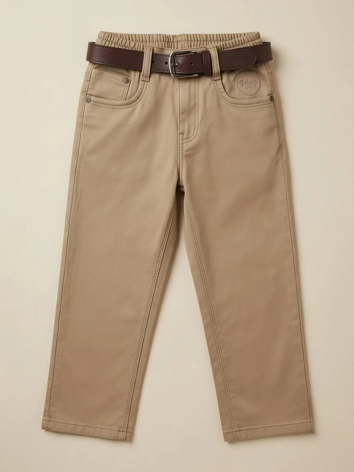 Boys Stylish Brown Casual Pants