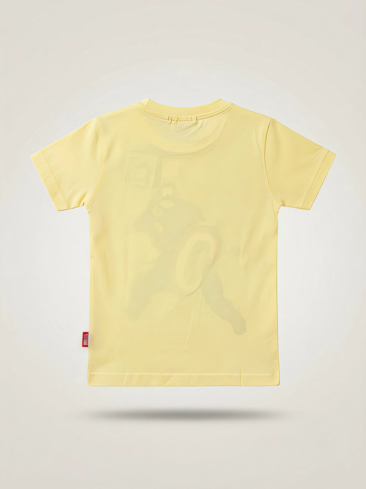 Boys Yellow Marvel Captain America Graphic Printed T-Shirt