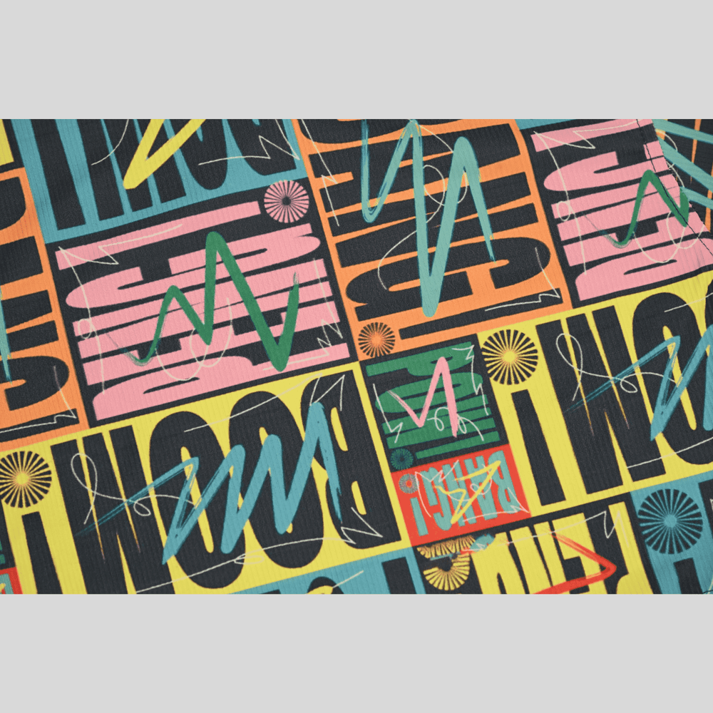 Girls Casual Half Sleeves Printed Crop Top - Blue