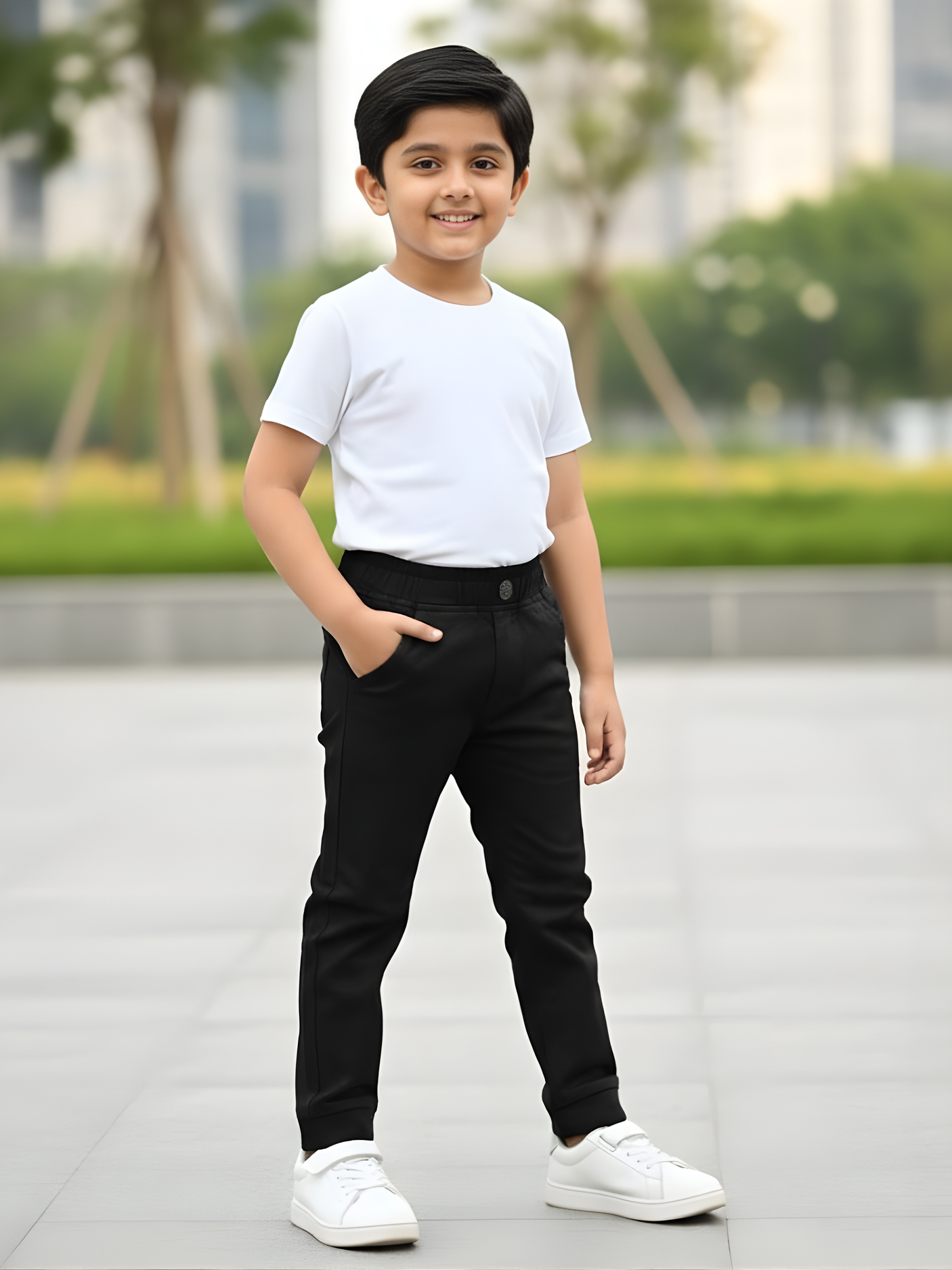 Premium Boys Black Slim Fit Comfort Jeans