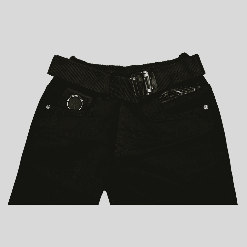 Boys Casual Stylish Regular Fit Pant for Boy - Black