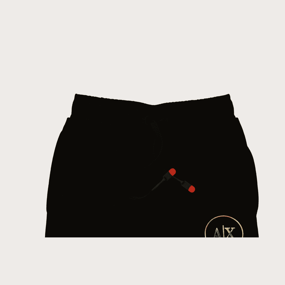 Boys Casual Coordinate Sets Printed Full Sleeves Track Pant Set - Black