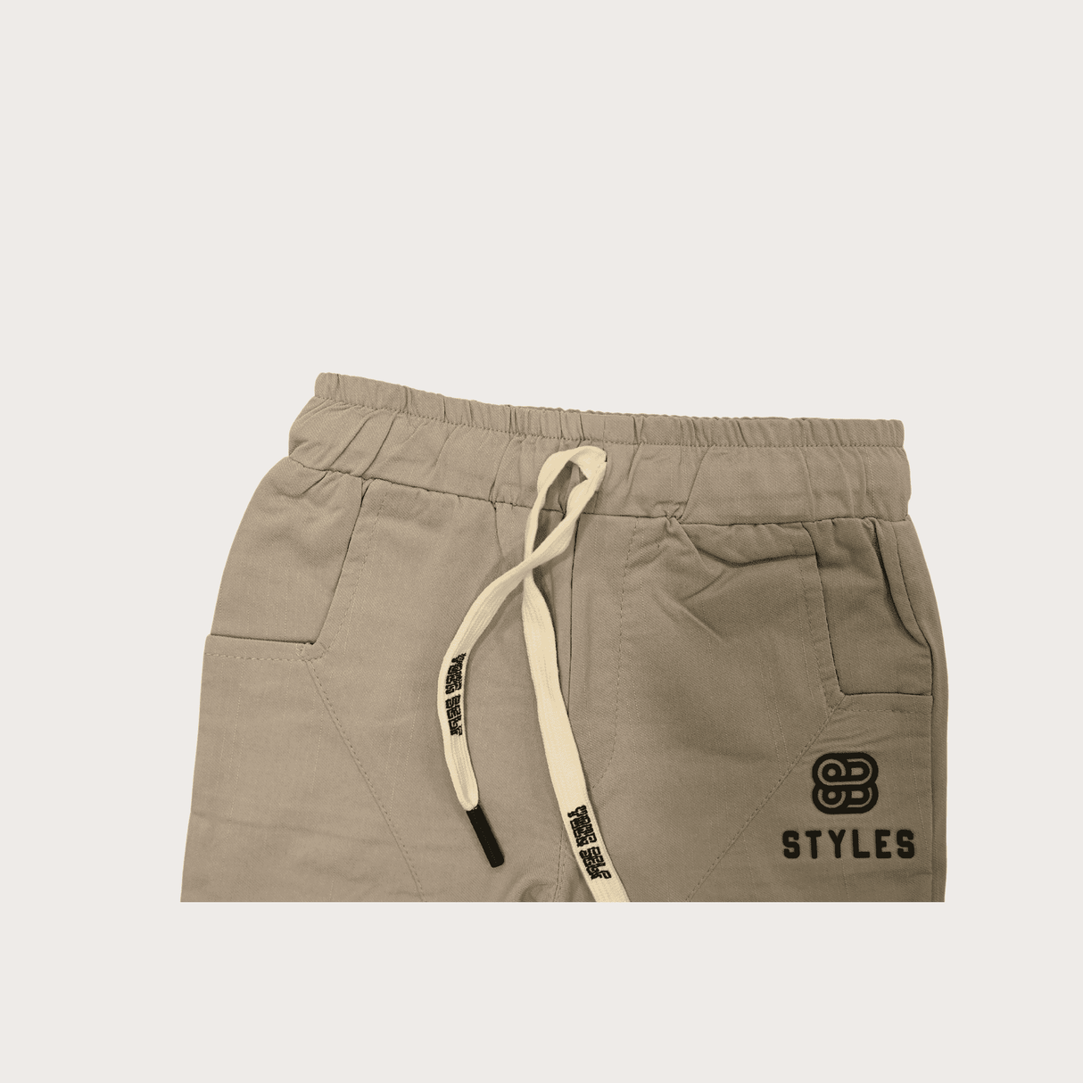 Boys Leisure Plain Rib Waist Track Pant W/O Rib - L.Grey