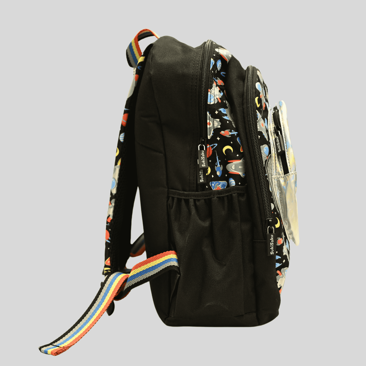 BT School Bag Back Pack For UNISEX - Silver.