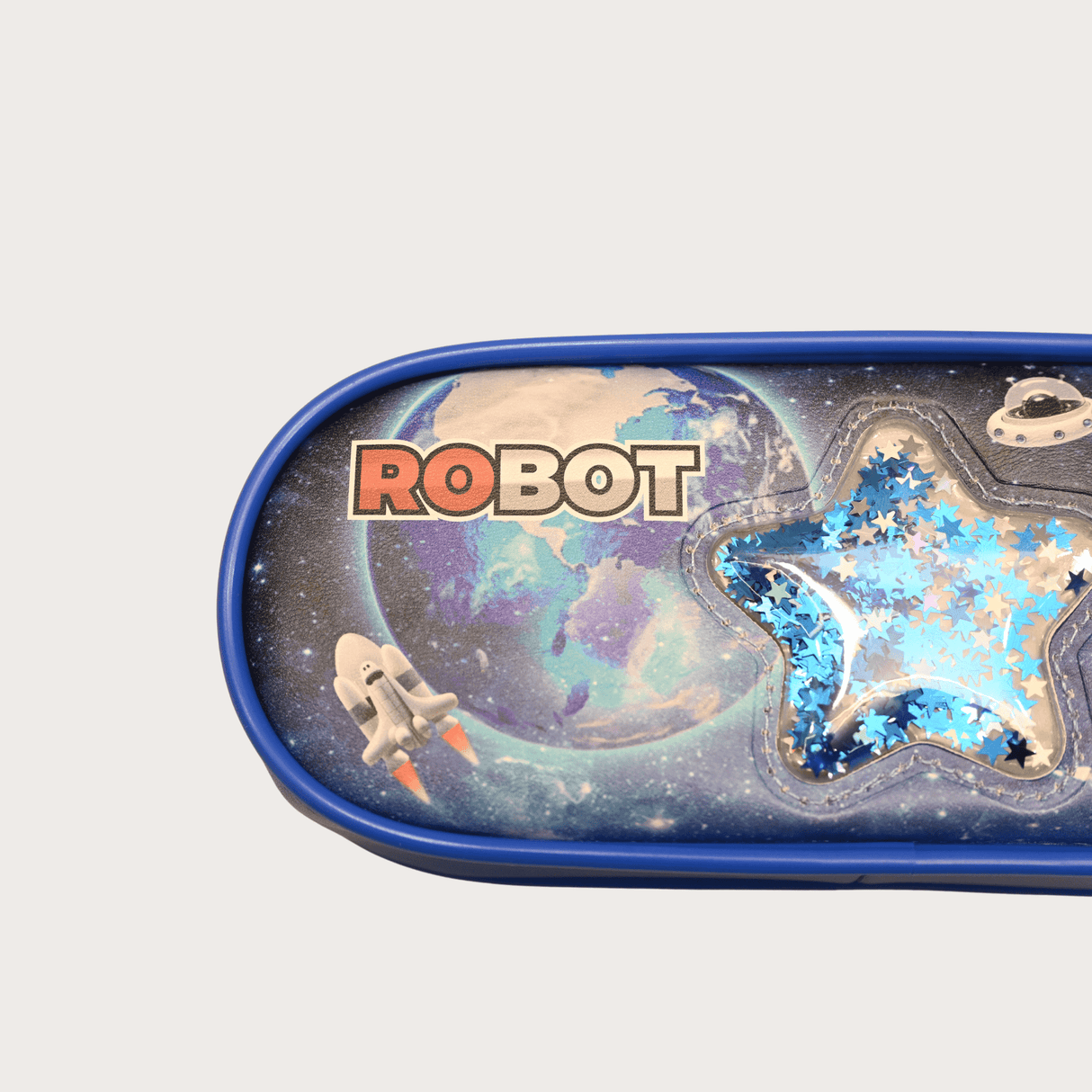 RS Pouch SINGLE ZIP Free Size - Blue.