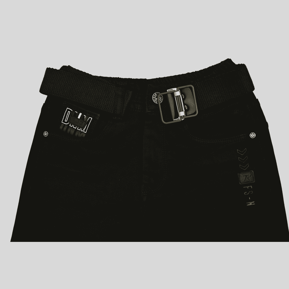 Boys Casual Stylish Regular Fit Pant for Boy - Black