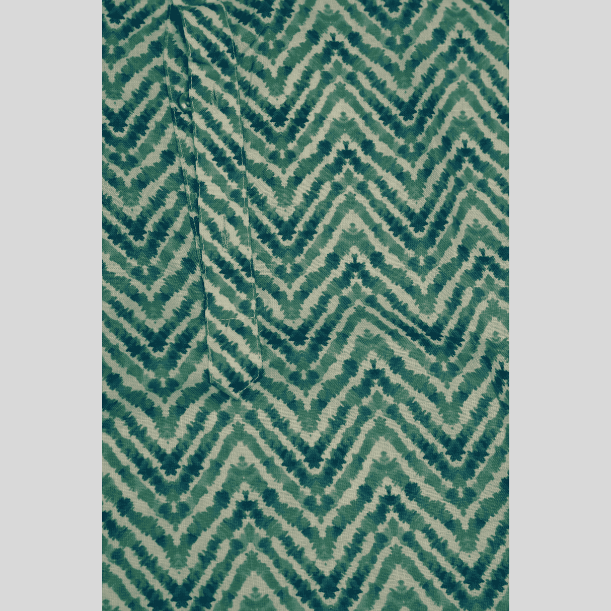 Boys Traditional Printed Chudidar Kurta Set - D.Green