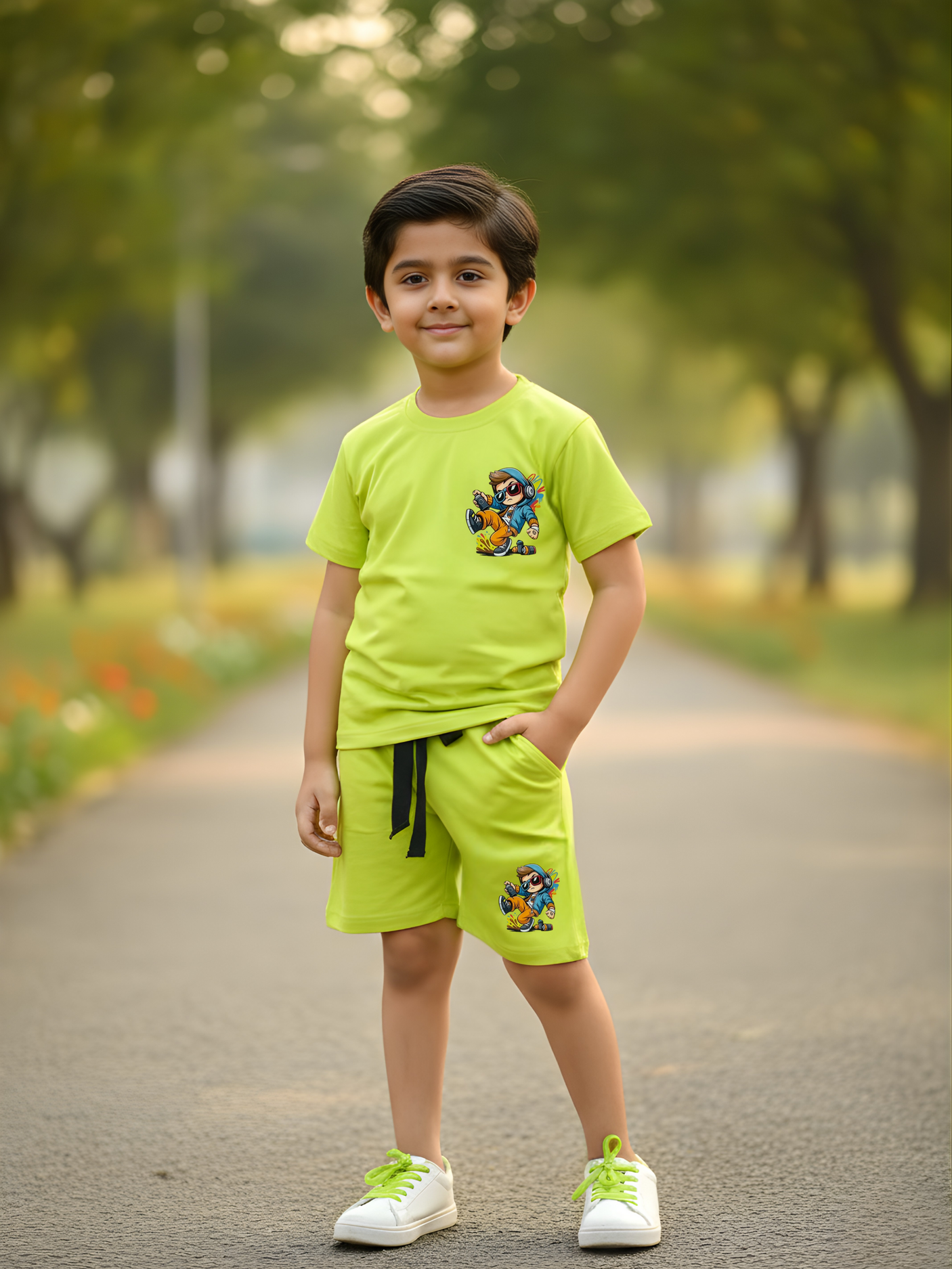Boys' Lime Punch Playtime Co-Ord Set