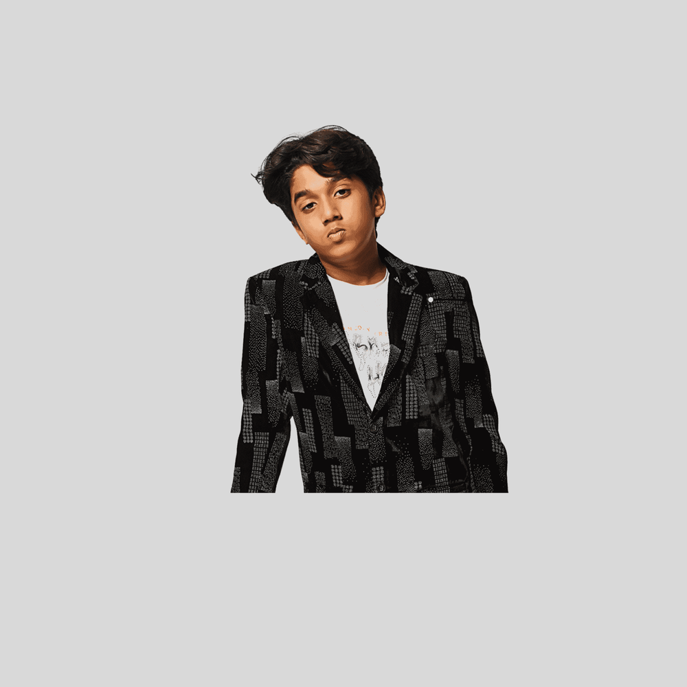 Boys Party Blazer With T-Shirt -Black