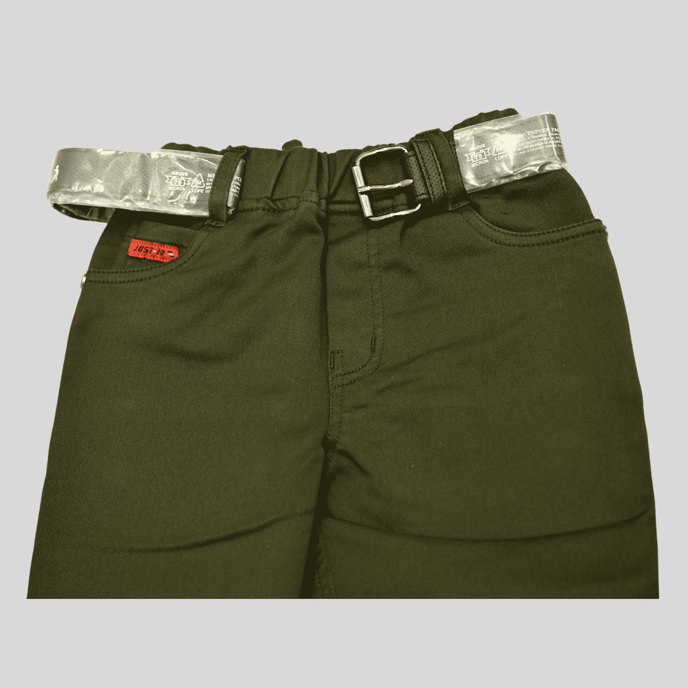 Boys Casual Stylish Pant for Boy - Olive Green
