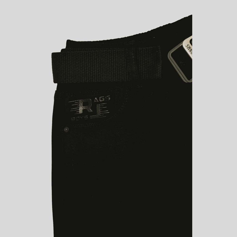 Boys Casual Stylish Regular Fit Pant for Boy - Black