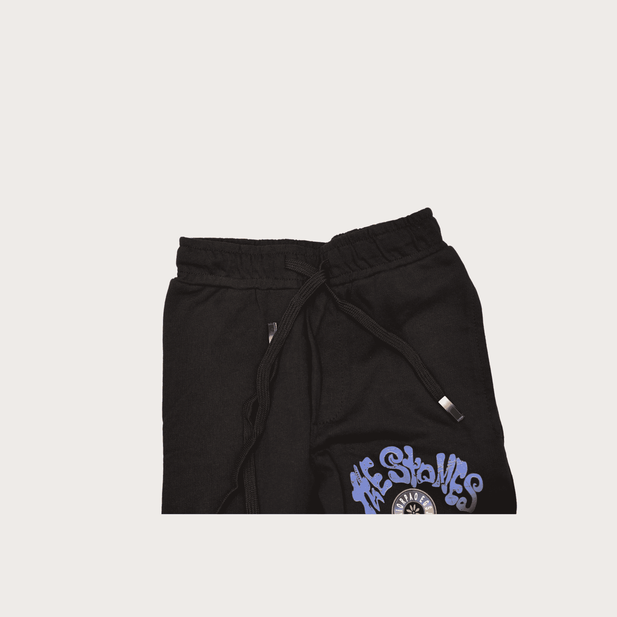 Boys Casual Coordinate Sets Printed Full Sleeves Track Pant Set - Navy Blue