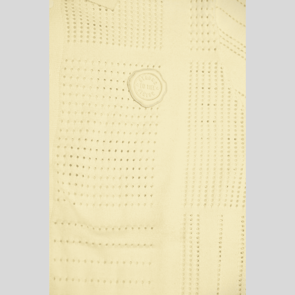 Boys Casual Half Sleeves Plain Collar T-Shirt - White