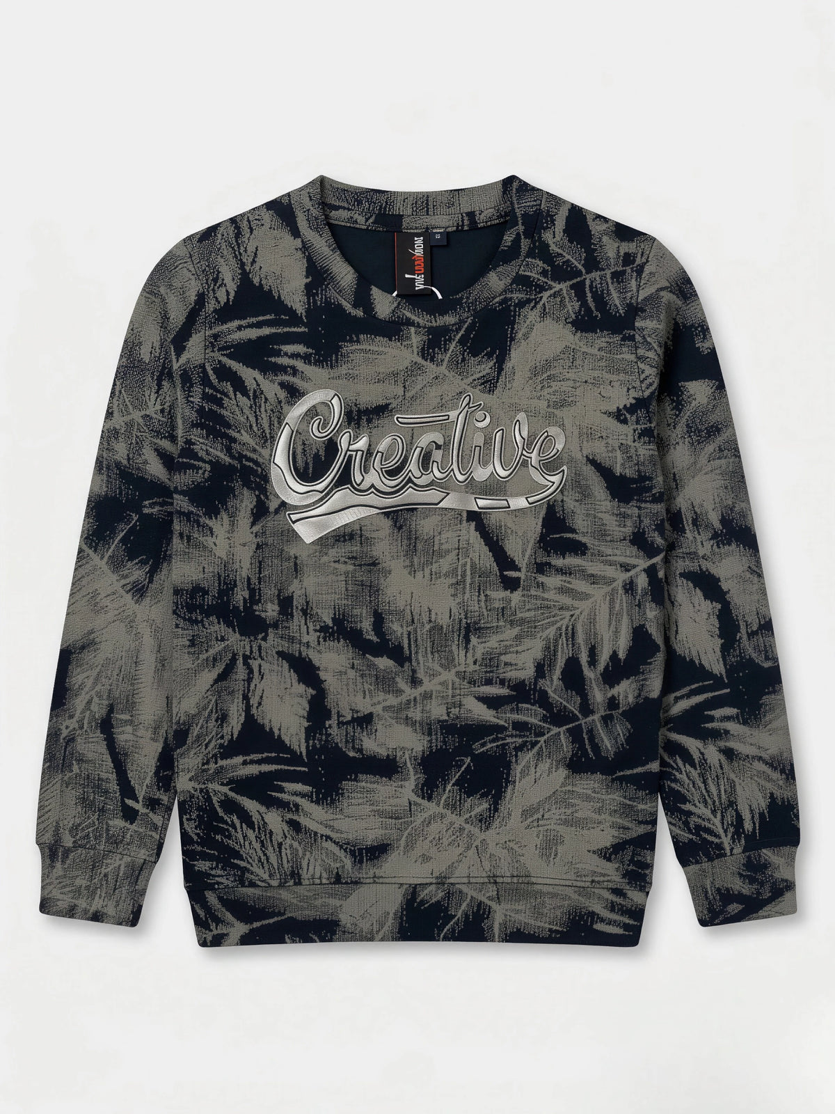 Green Leaf Print Casual T-Shirt Casual Wear