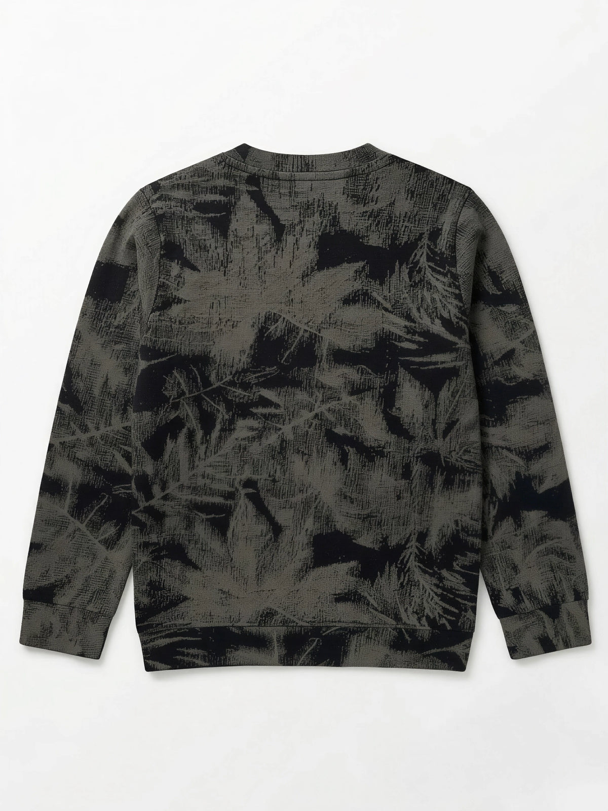 Green Leaf Print Casual T-Shirt Casual Wear