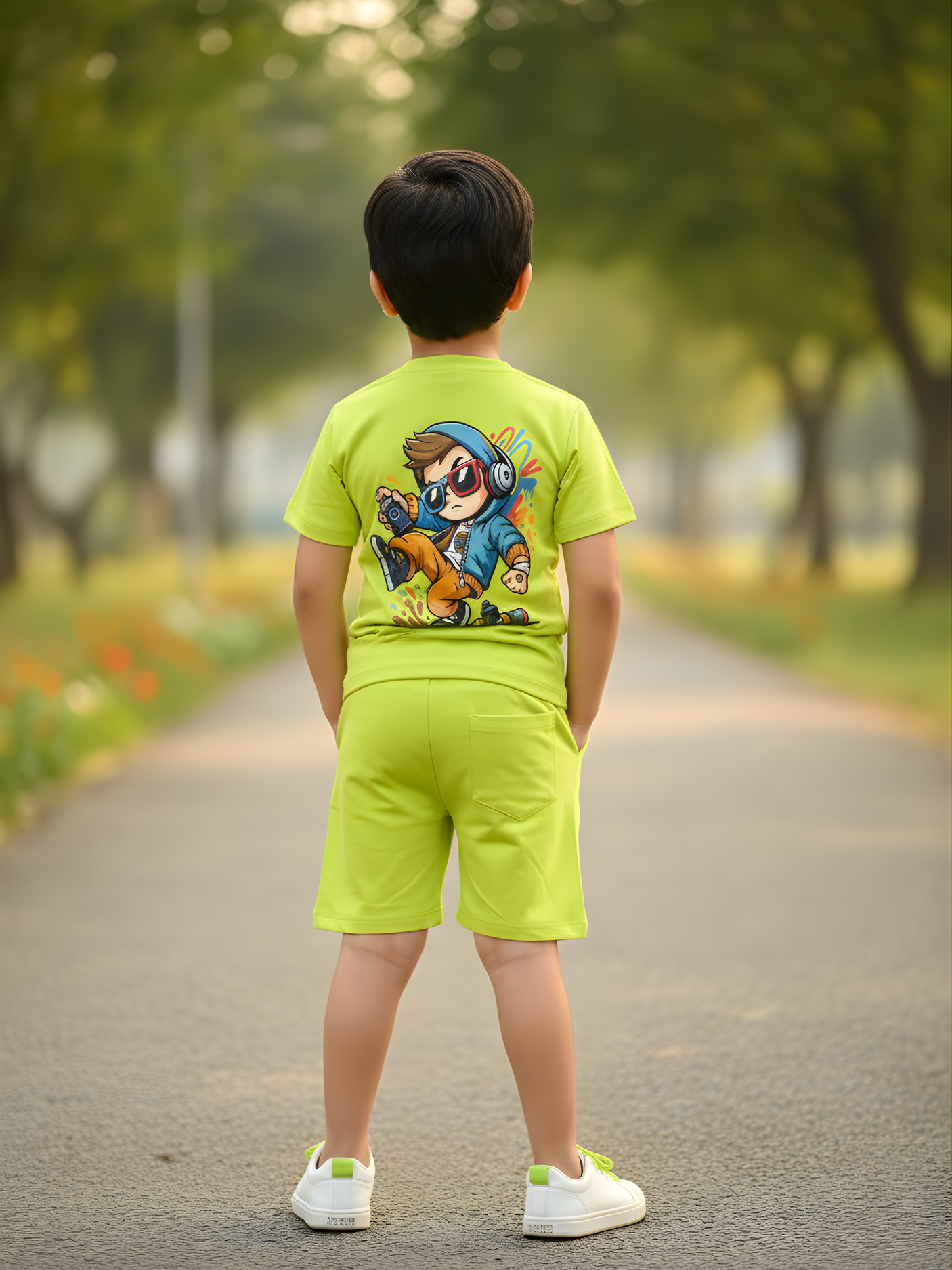 Boys' Lime Punch Playtime Co-Ord Set