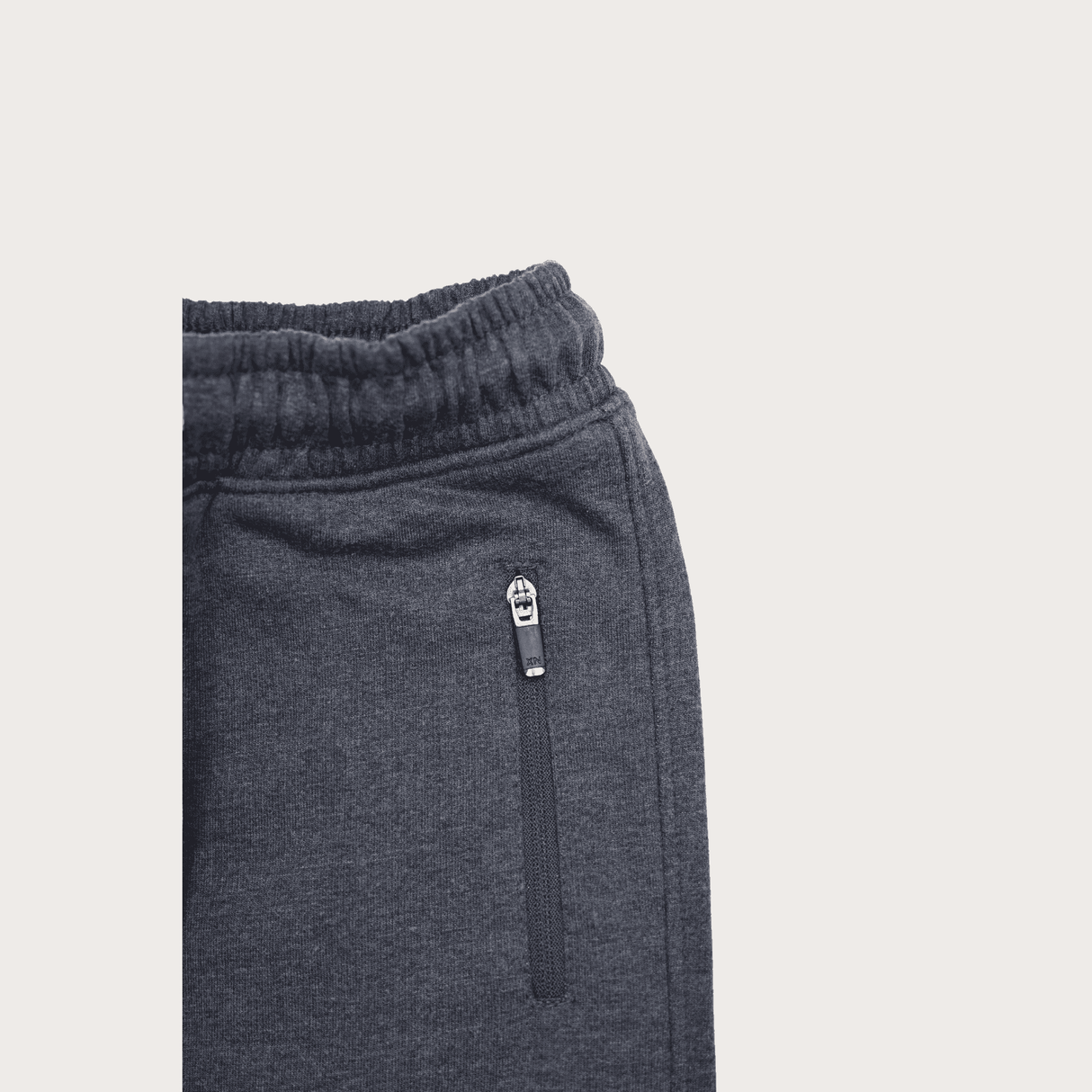 Boys Leisure Plain Rib Waist Track Pant With Rib - Blue