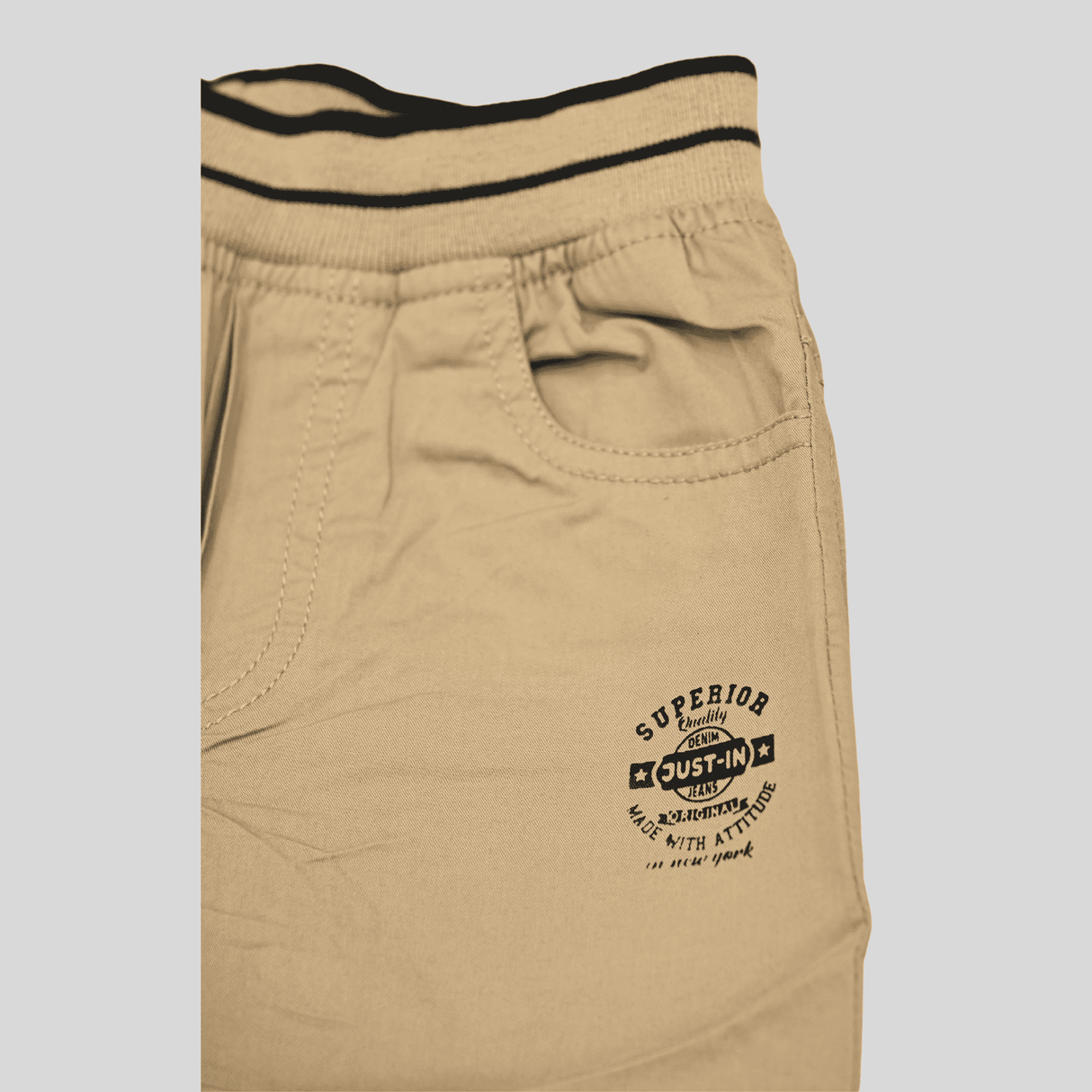 Boys Casual Stylish Pant for Boy - Light Grey