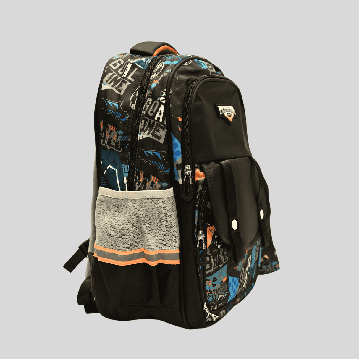 BT School Bag Back Pack For UNISEX - Grey.