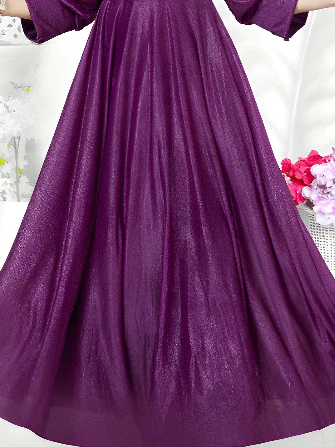 Princess Lavender Ombre Gown