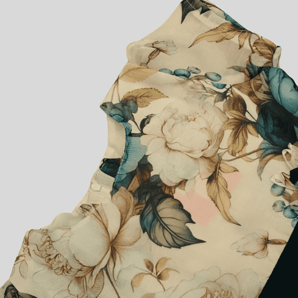 Girls Casual Printed Cotton Frocks - Green