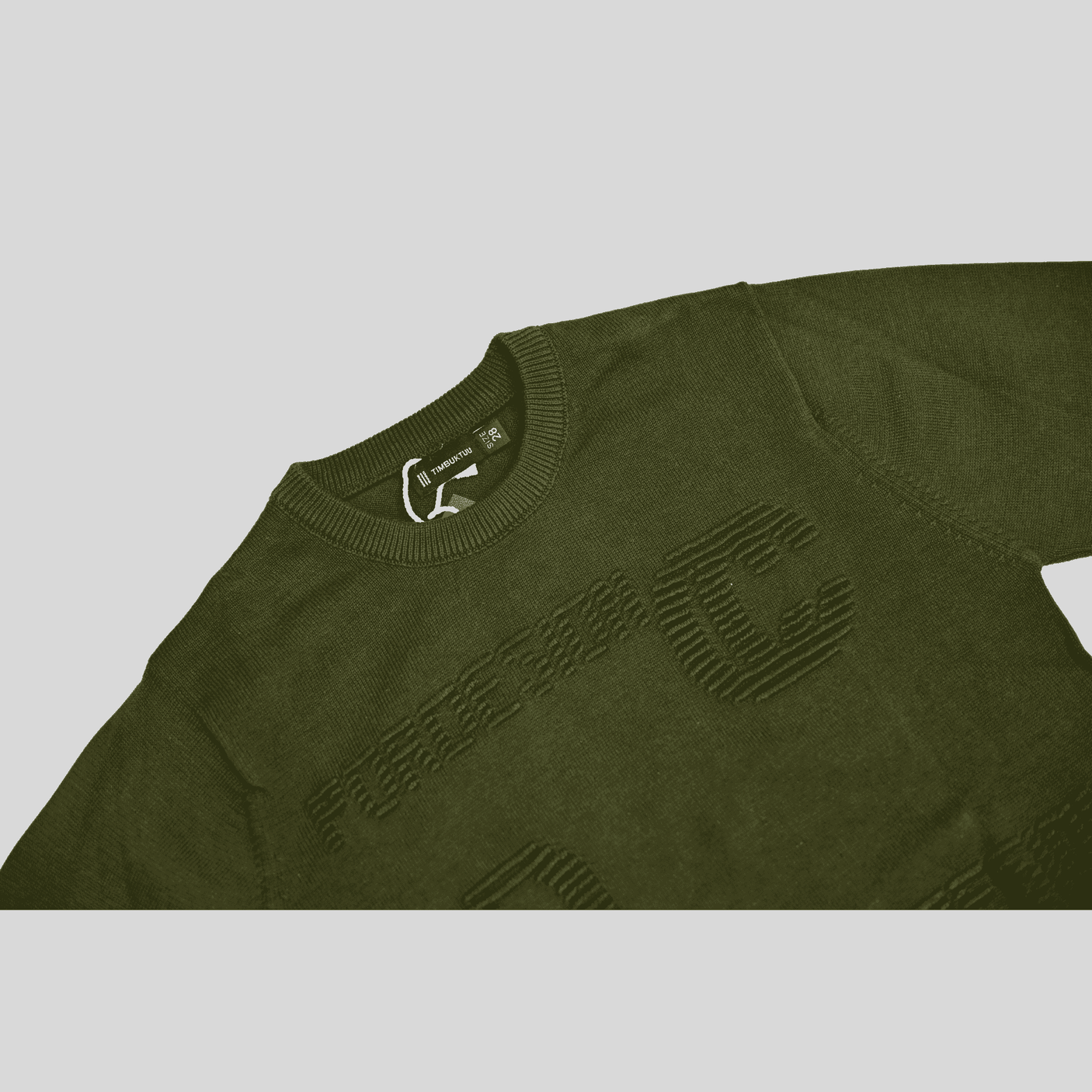 Boys Casual Full Sleeves Plain Round Neck T-Shirt - Green