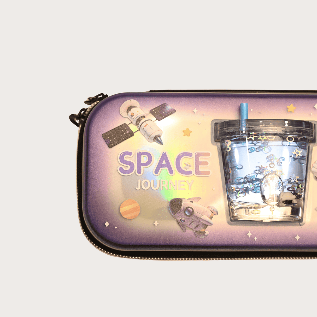 RS Pouch SINGLE ZIP Free Size - Purple.