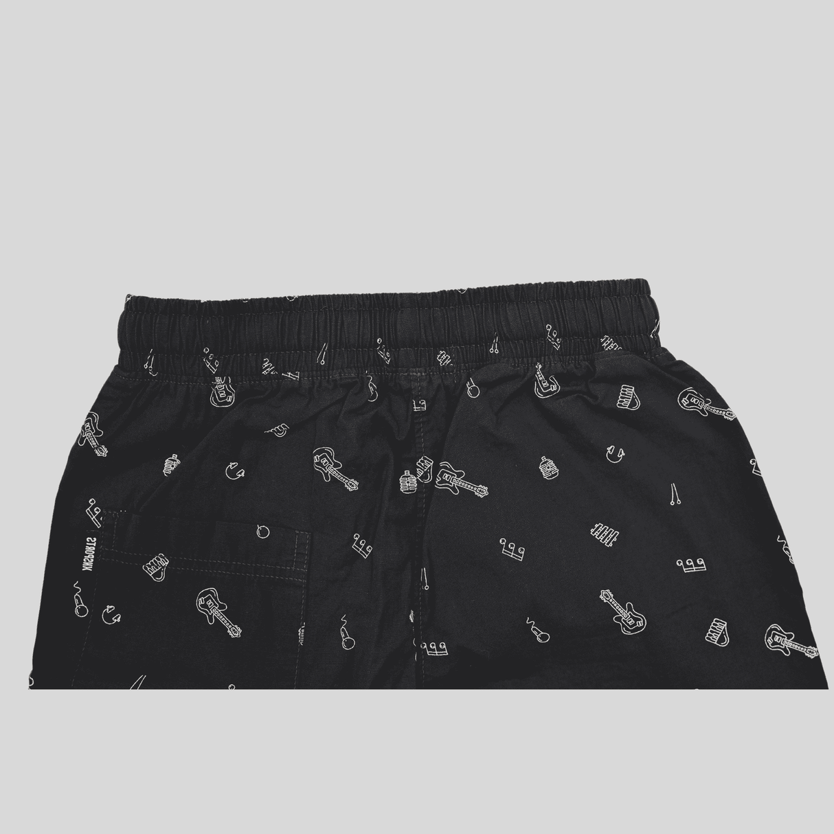 Boys Leisure Plain Cotton Shorts Full Elastic - Blue