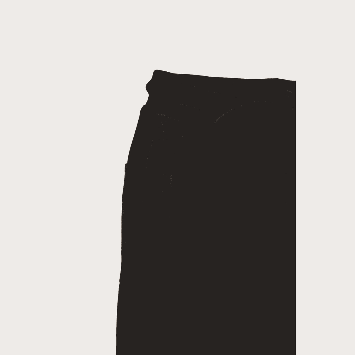 Boys Leisure Plain Rib Waist Track Pant With Rib - Navy Blue