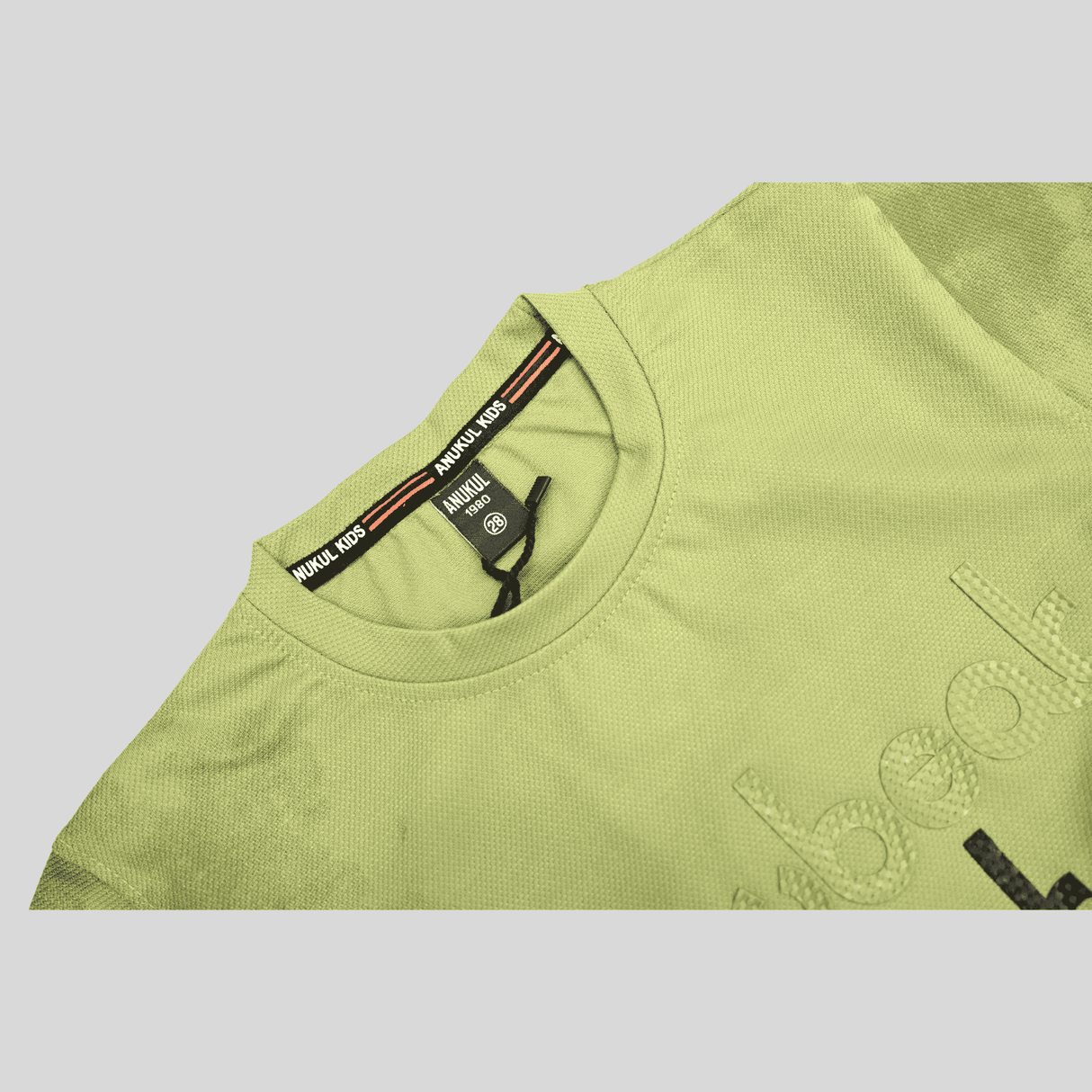 Boys Casual Half Sleeves Printed Round Neck T-Shirt - Green