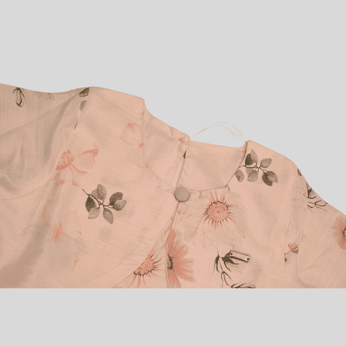 Girls Casual Printed Cotton Frocks - Pink