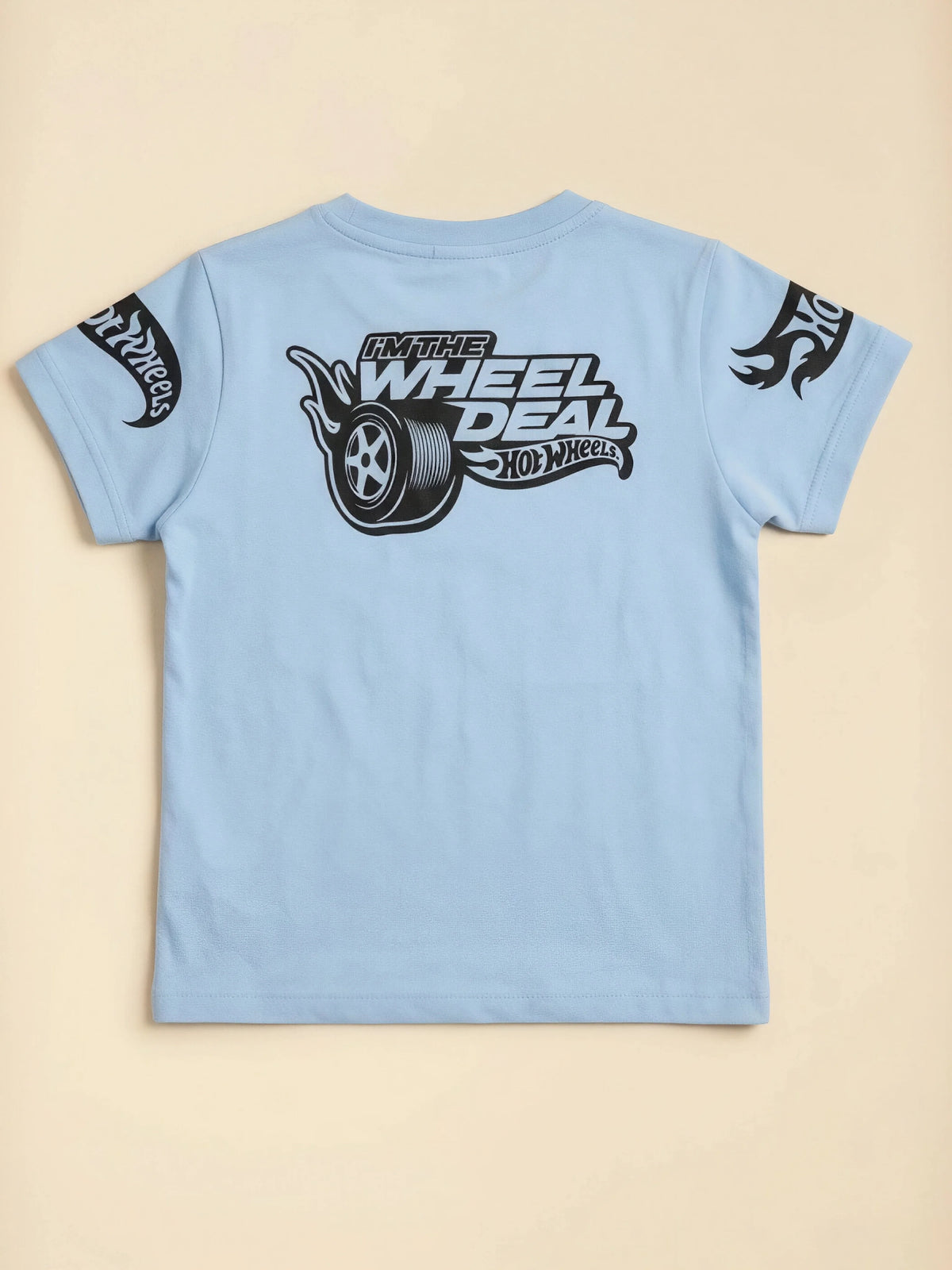 Boys Light Blue Casual T-Shirt - Everyday Streetwear Tee
