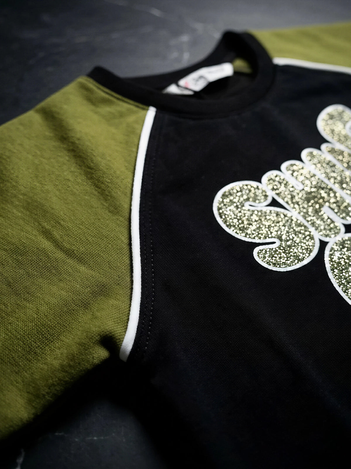 Black Printed Cotton Girls Coordinate Set Kids Casual Wear