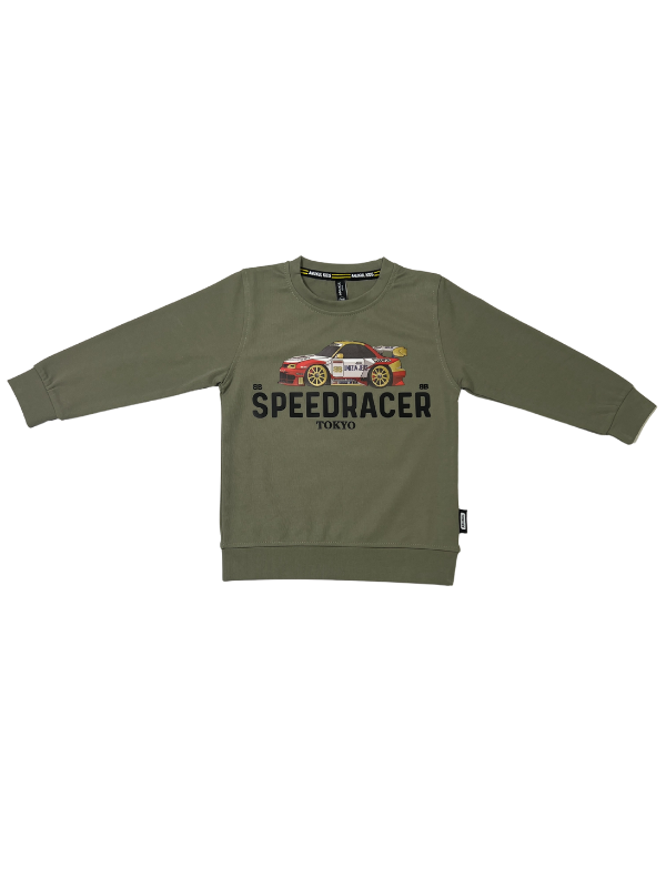 Boys' "Speedracer" Race Car Full-Sleeve T-Shirt