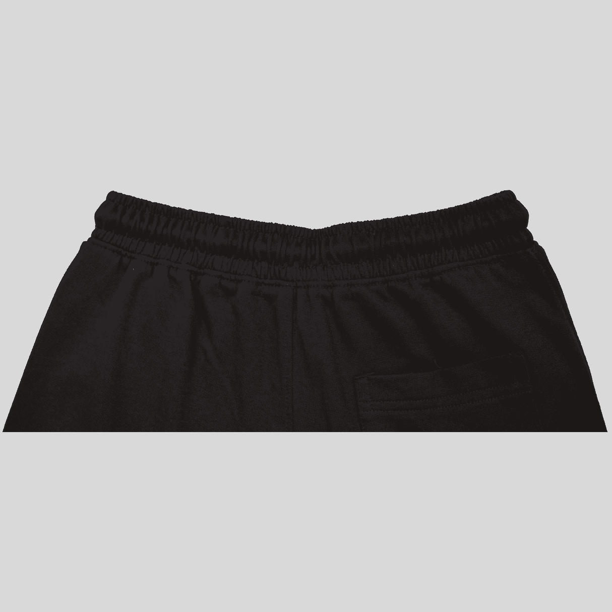 Boys Leisure Plain Rib Waist Shorts  - Blue