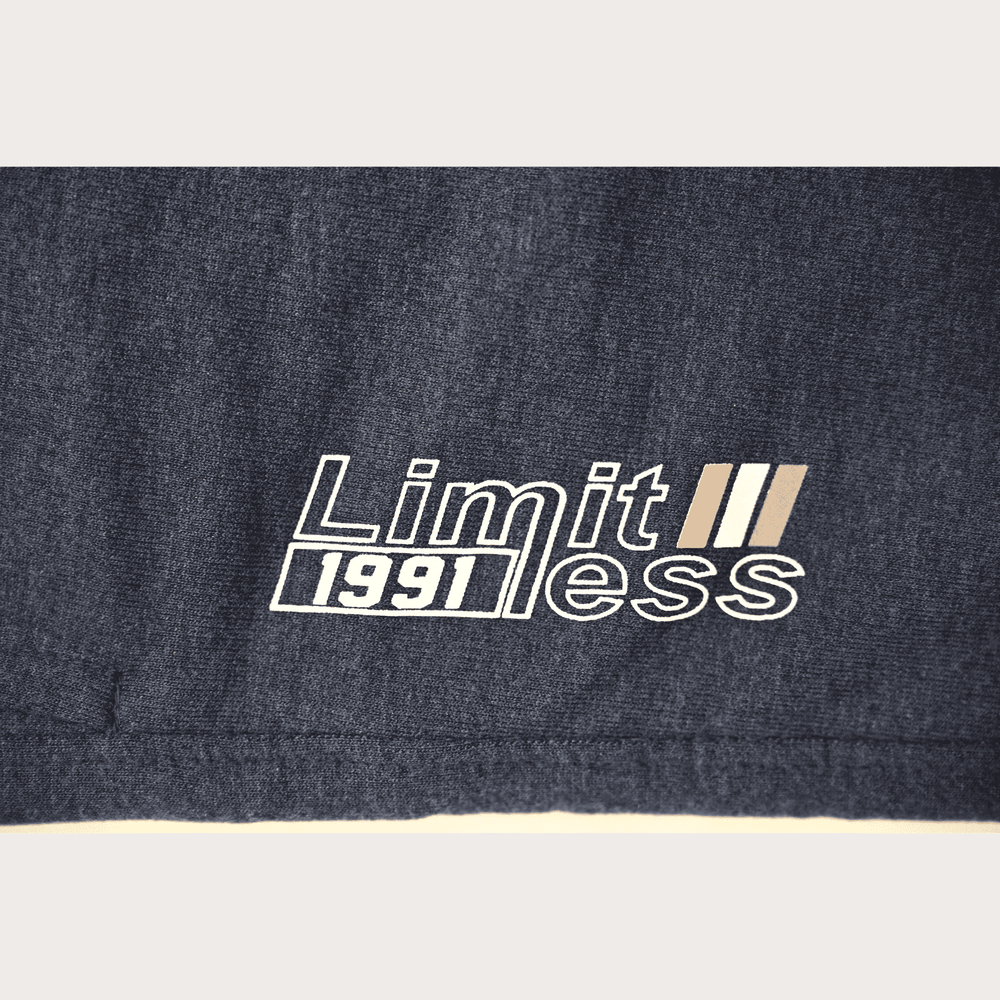 Boys Leisure Plain Rib Waist Track Pant With Rib - Blue