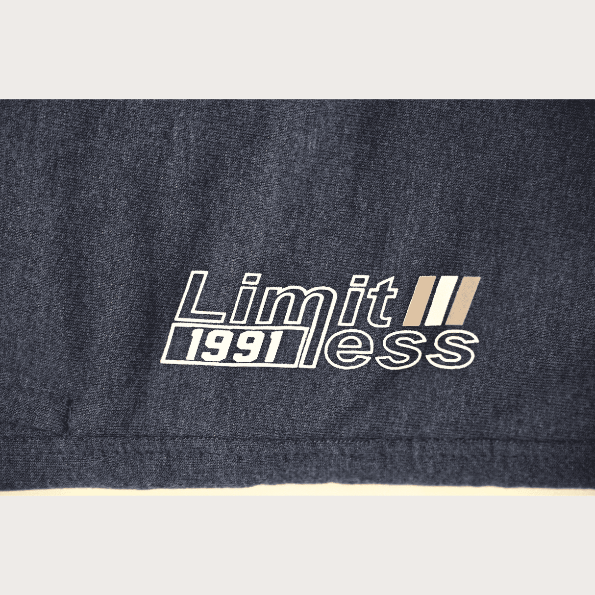 Boys Leisure Plain Rib Waist Track Pant With Rib - Blue