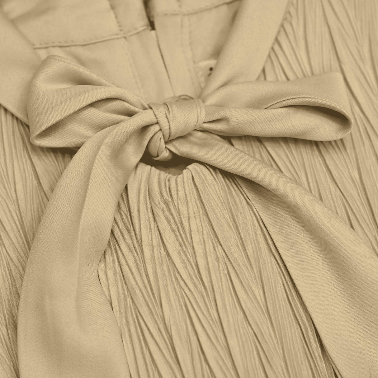 Girls Casual Printed Fancy Frocks - Fawn