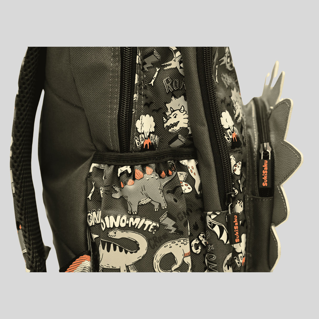 BT School Bag Back Pack For UNISEX - Grey.